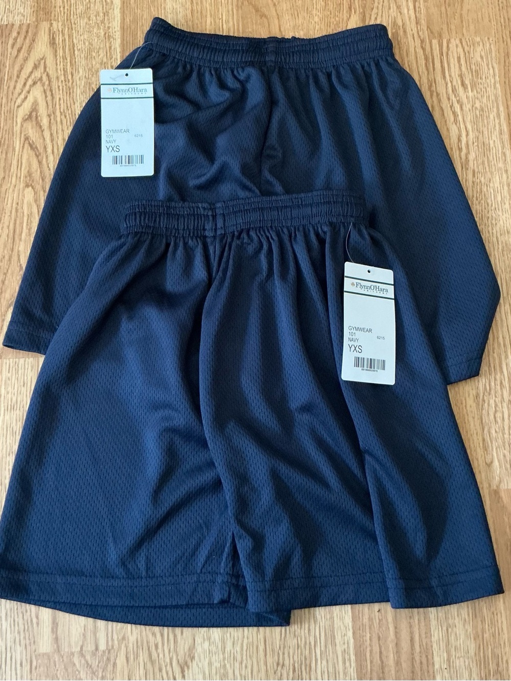 Navy Kids Athletic Shorts - 2 Pack - Size YXL - NWT